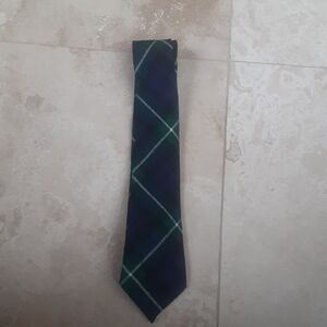 Clan Lamont Modern Tartan Necktie, 100% Wool, Made In Scotland, NOSWOT